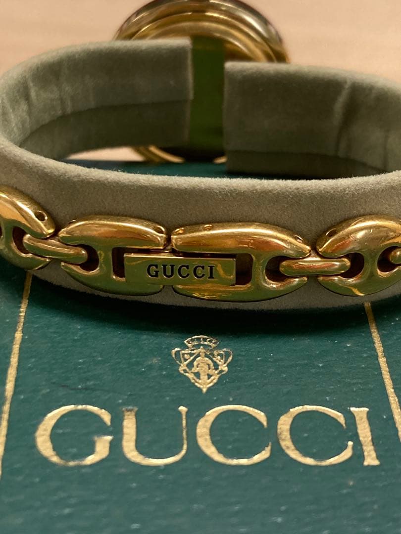 GUCCI 時計セット 交換リング付き 電池交換済み 稼動品