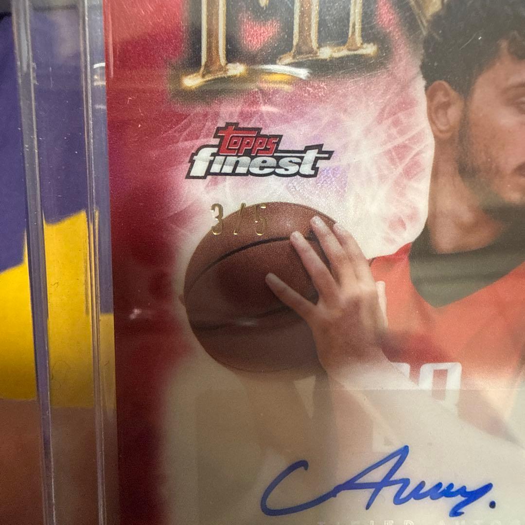 Alperen Sengun Topps Finest サイン/5シリauto