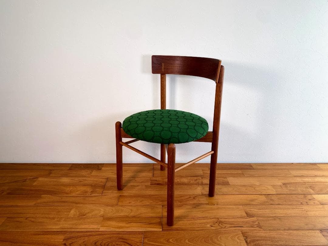 最終 希少 70s 山口木材工芸 チーク×オーク ヴィンテージチェア 仕上済 ③