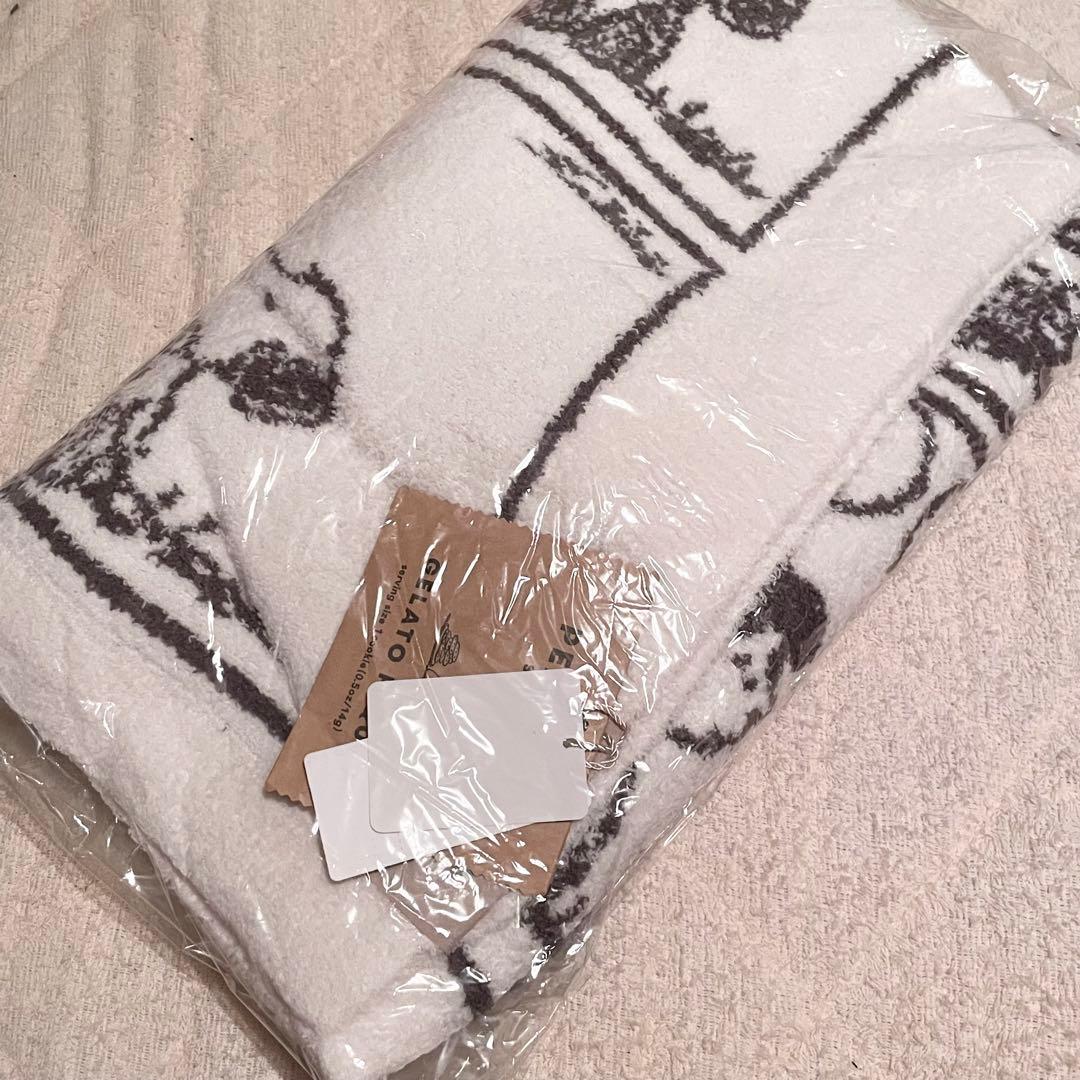 gelato pique ジェラートピケ　ベビモコSNOOPYブランケット