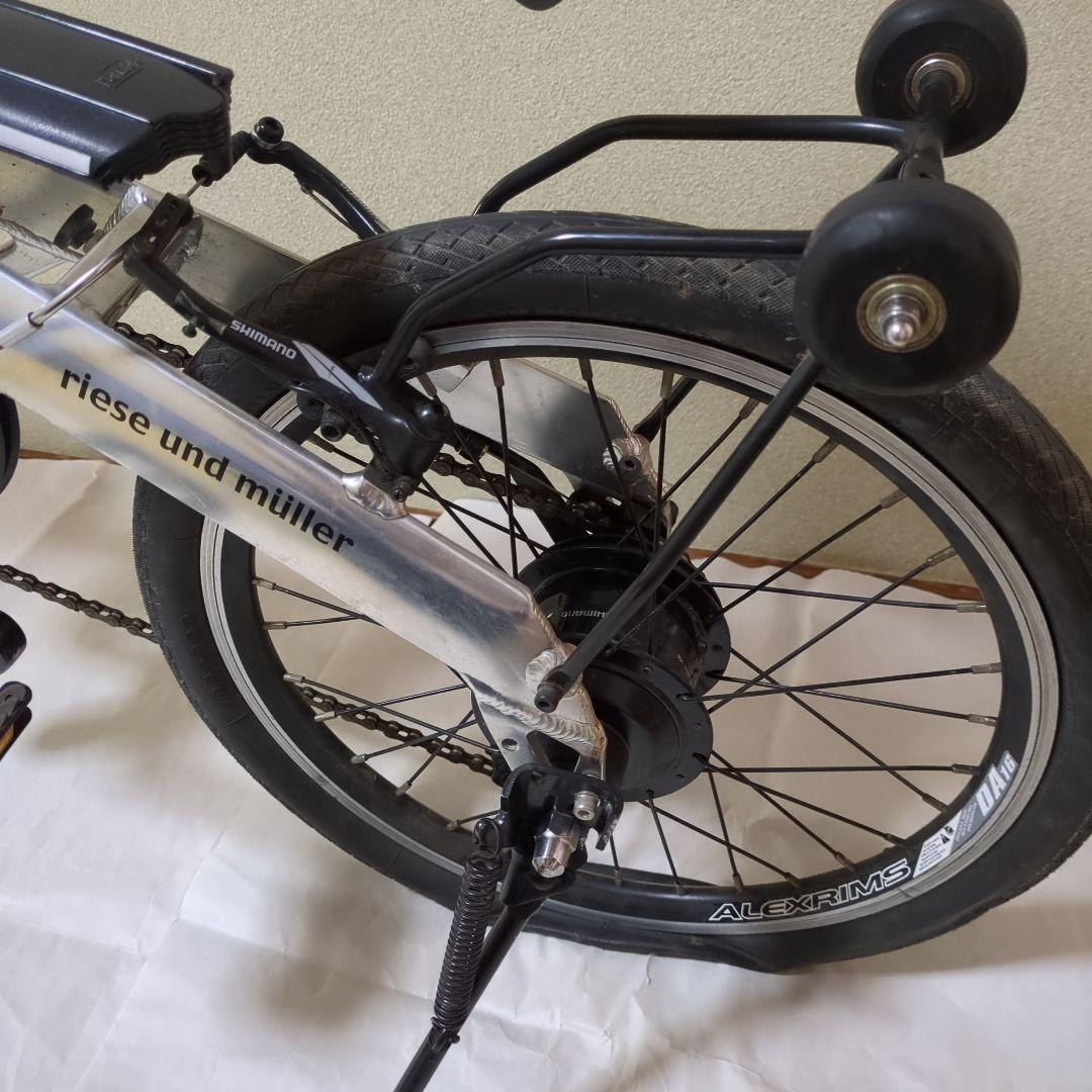 【ジャンク品】R&M 「ライズアンドミューラー」 BD-1 折り畳み自転車