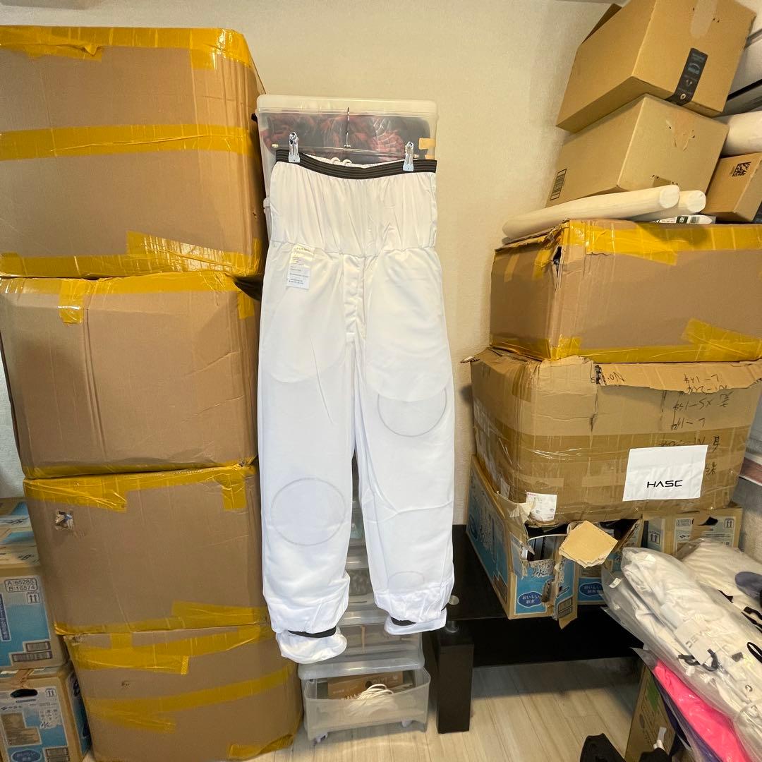 新品未使用 スキーパンツ ホワイト M 男女兼用 日常使用可