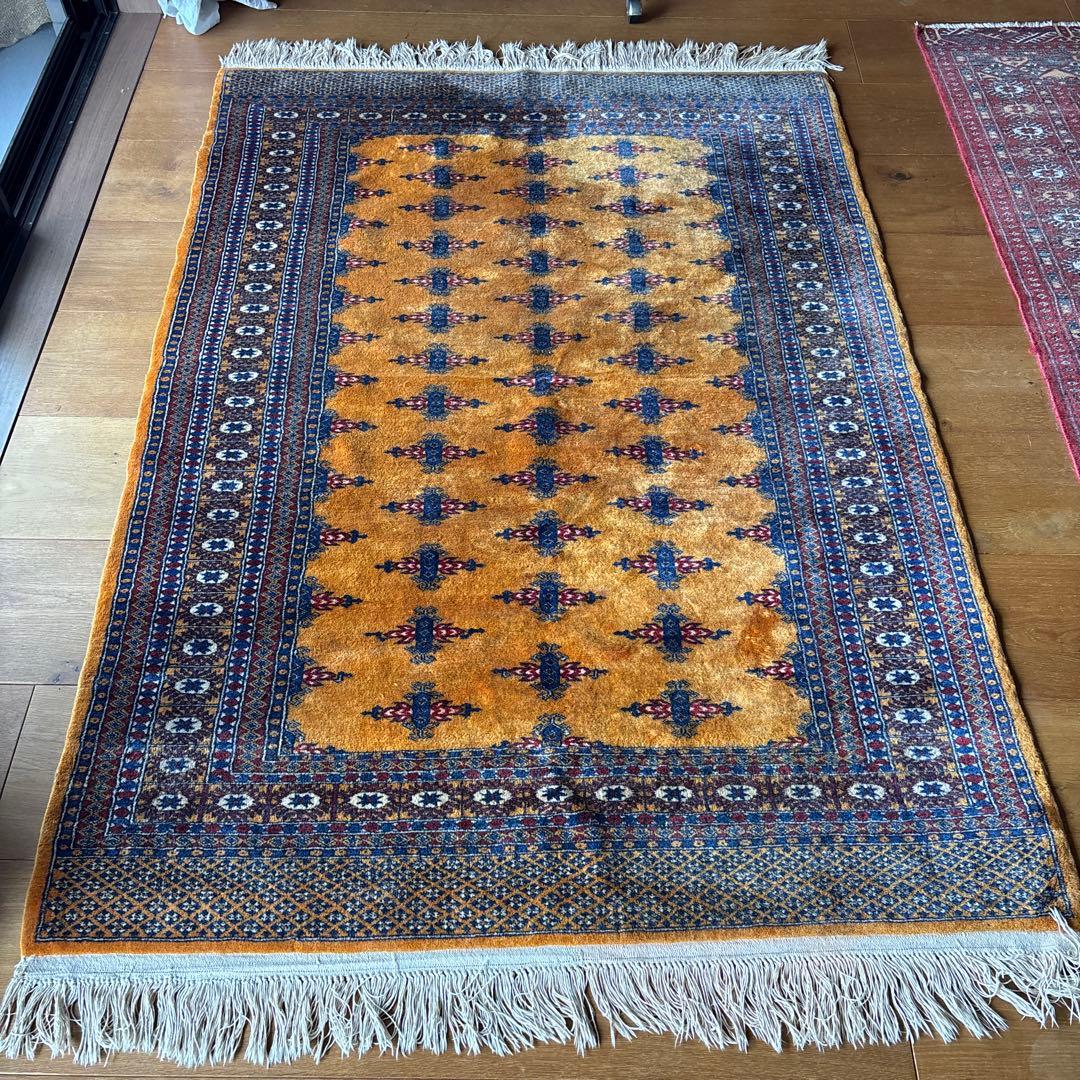 【お値下げ不可】ラグ　トライバルラグ　ヴィンテージラグ