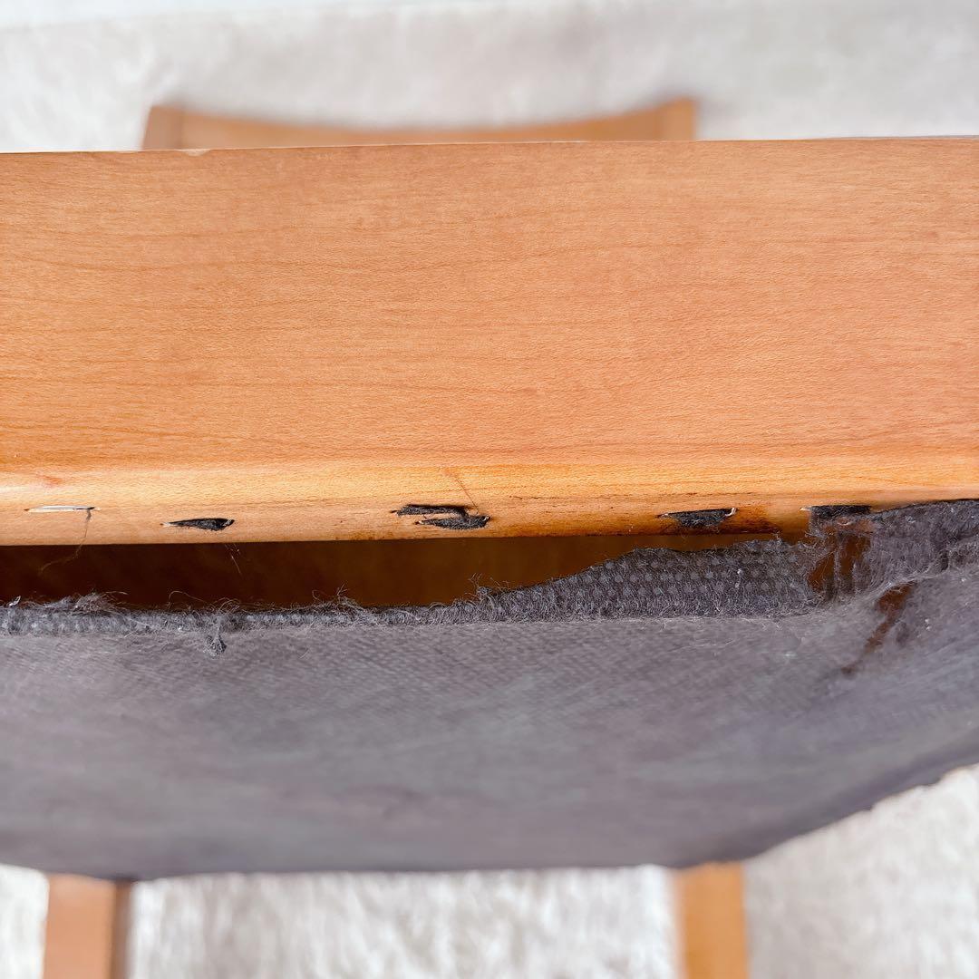 美品】MARUNI ダイニングチェア ブラウン 木製 マルニ木工