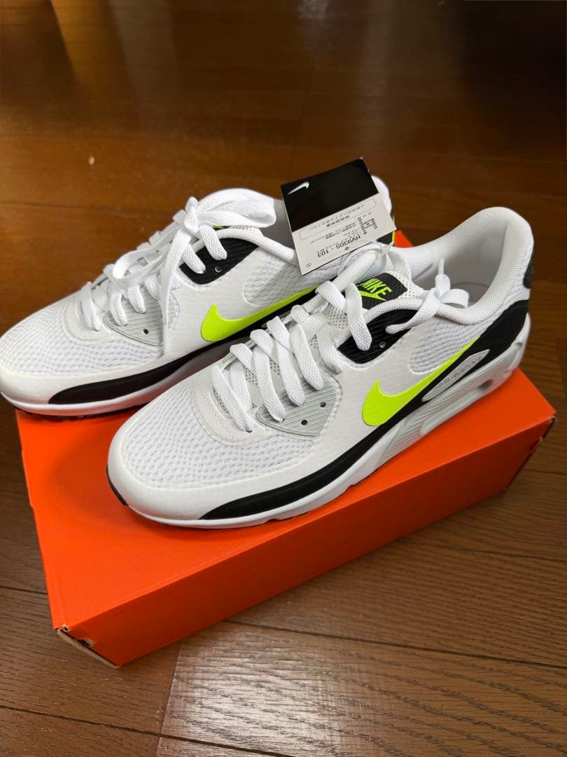 【新品未使用】ナイキエアマックスゴルフシューズ　90G