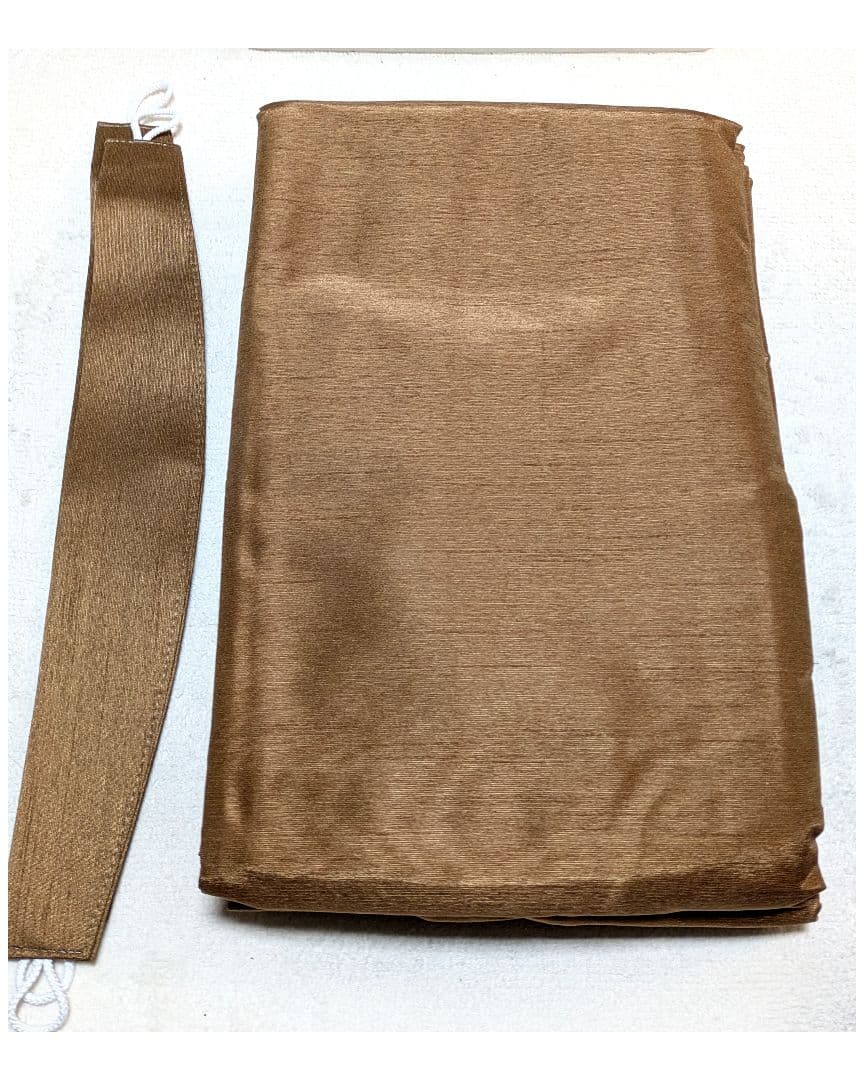 【新品未使用】ニトリ オーダーカーテン ロシェ2コーティング ブラウン 2倍ヒダ