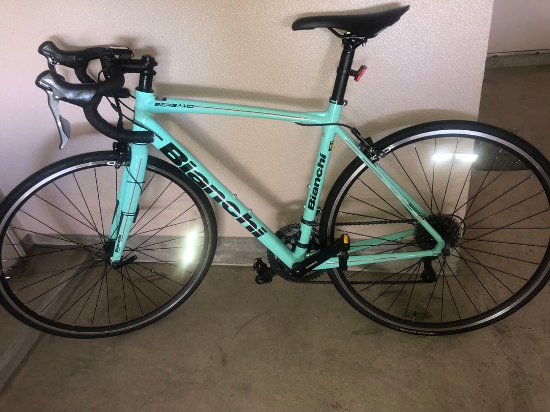 Bianchi ベルガモ ロードバイク ミント