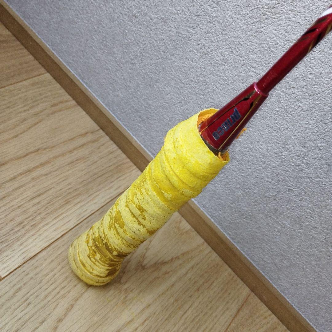 【極美品】Prince RED K1 3UG5 2本セット バトミントンラケット