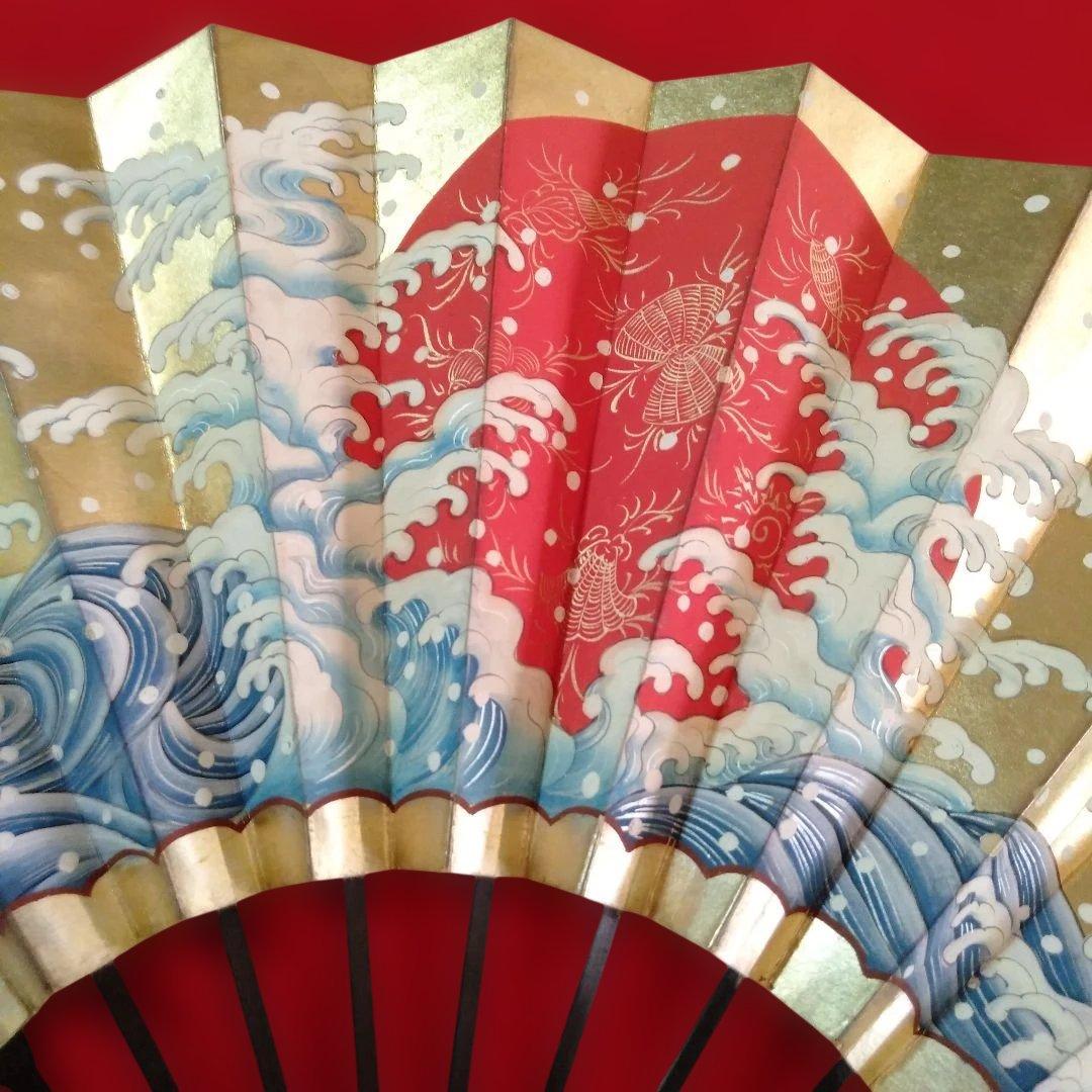 京都十松屋製　御舞扇