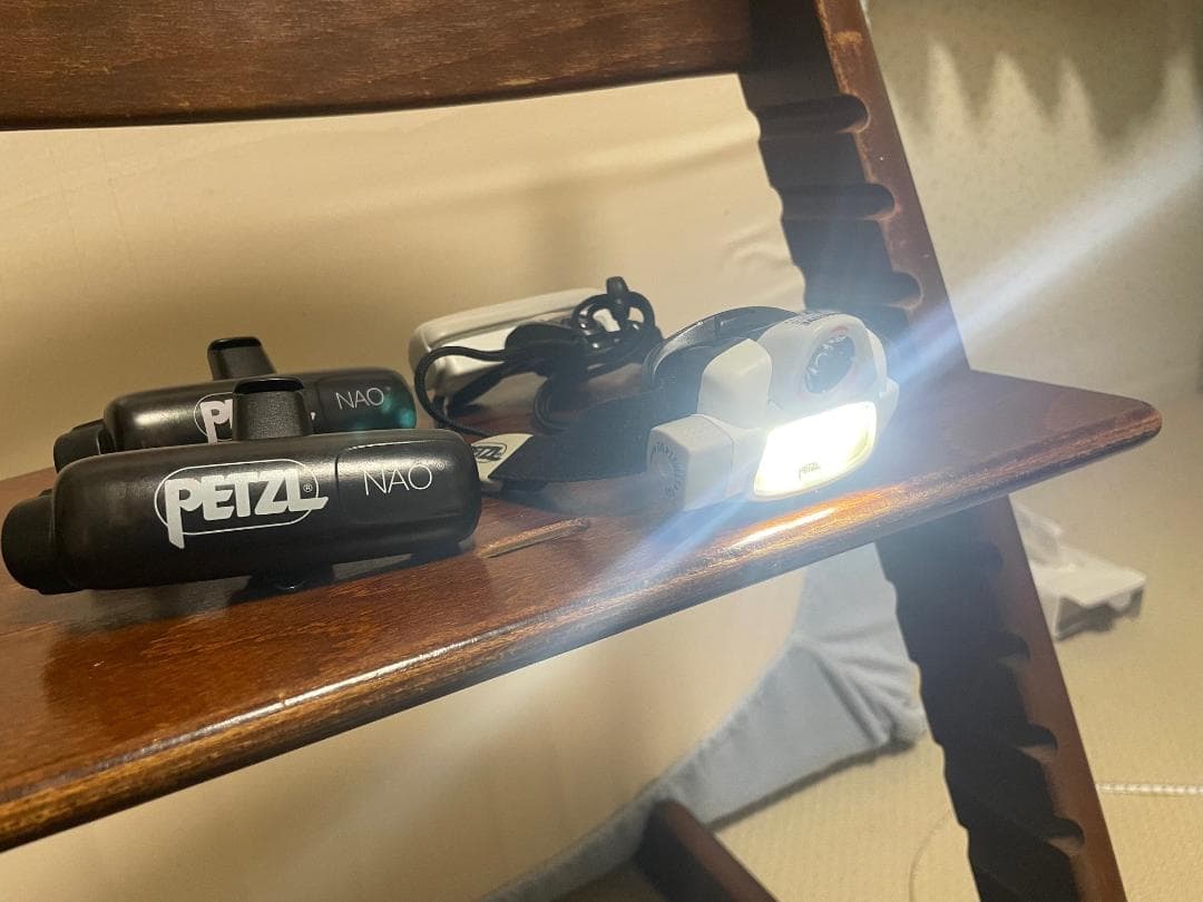 Petzl NAO ヘッドランプ 充電式