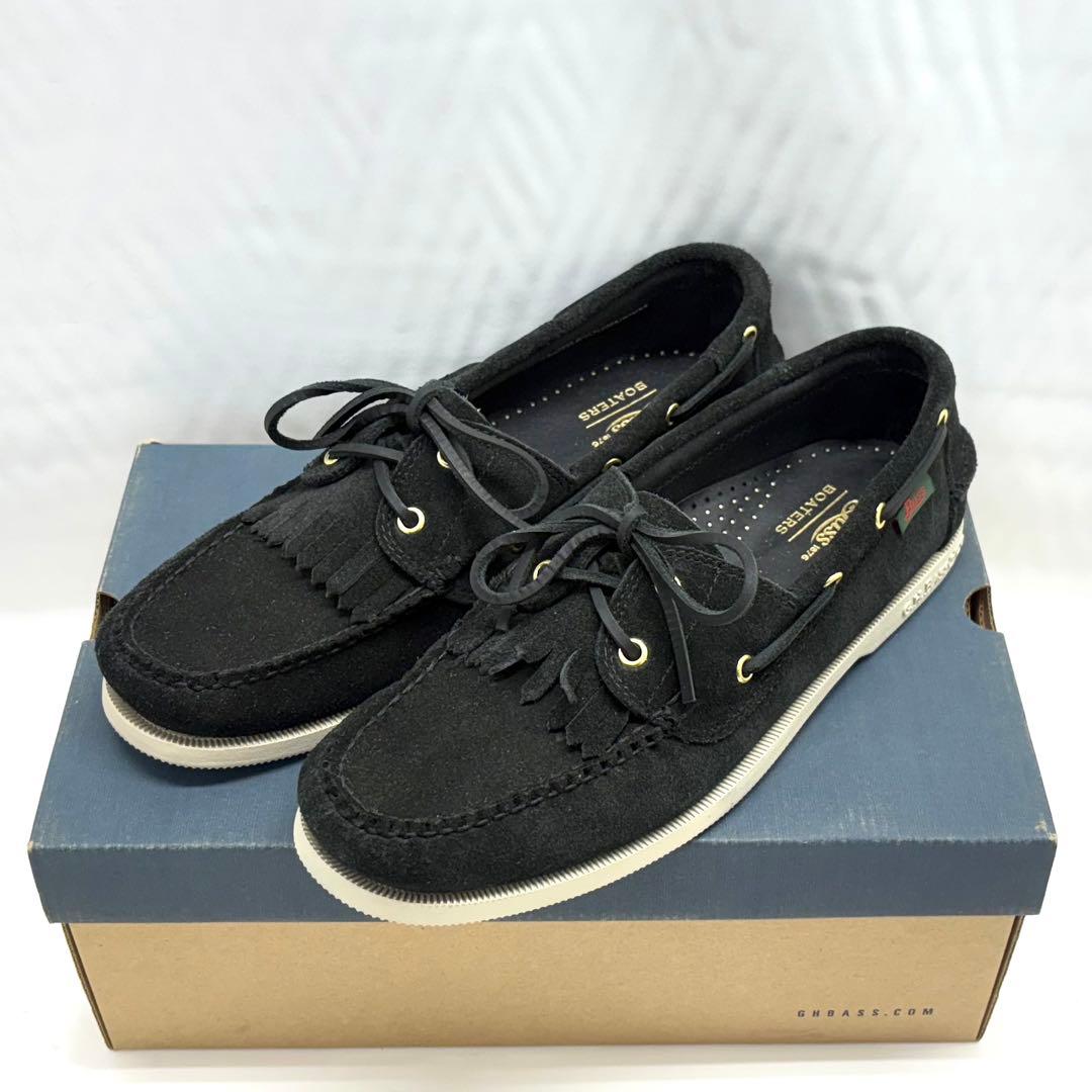 G.H.BASS JETTYⅡ デッキ ローファー 28cm スエード