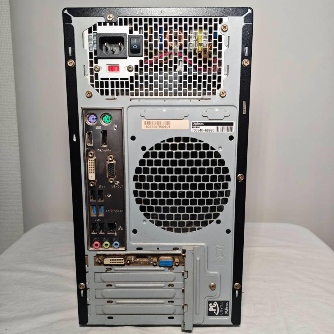 ゲーミングPC/core i7/500GB/GTXグラボ/Office/ドスパラ