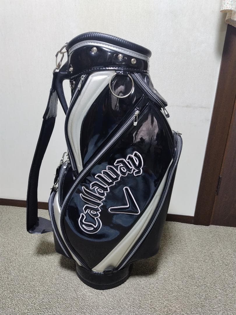 Callaway キャディバッグ 黒/白