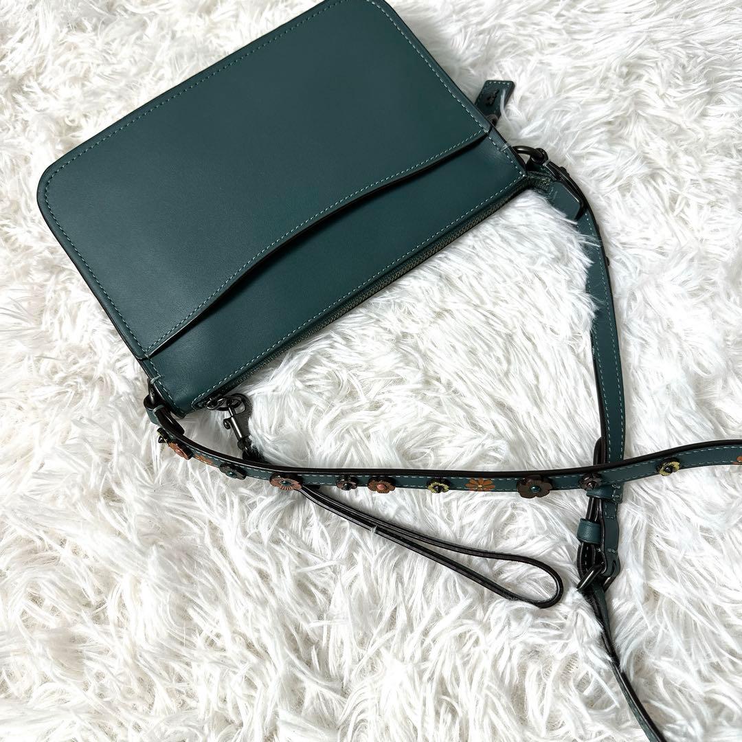 極美品✨コーチ ティーローズ ショルダーバッグ 2way 21037 セカンド