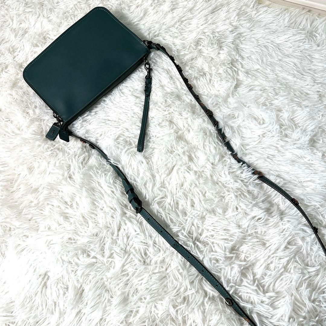 極美品✨コーチ ティーローズ ショルダーバッグ 2way 21037 セカンド