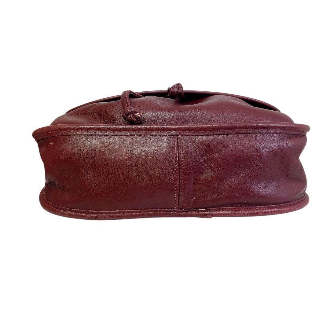 OLDCOACH オールドコーチ ショルダーバッグ ワインレッドUSA製