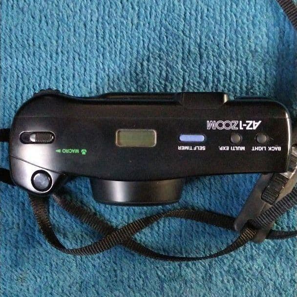 OLYMPUS　ズーム　クォーツデイト　稼働確認済　フィルムカメラ　新品電池付き