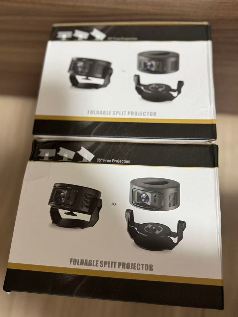 Foldable Split Projector 本体 2個セット