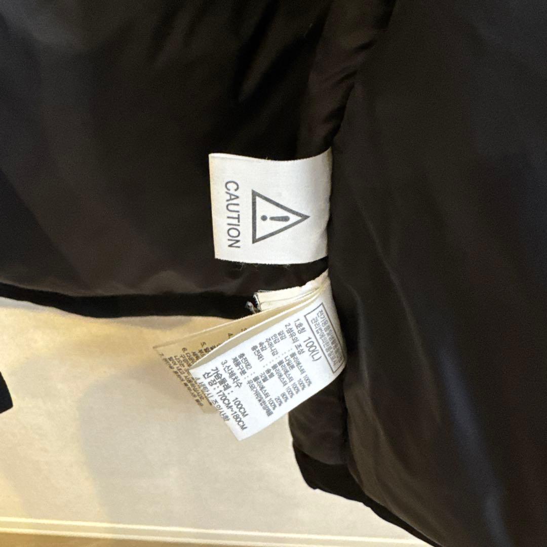 THE NORTH FACE ブラックダウンジャケット　L