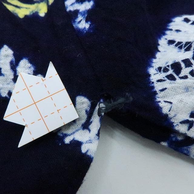 Y3285◆美品 有松鳴海絞り 綿 高級浴衣 洗える夏着物