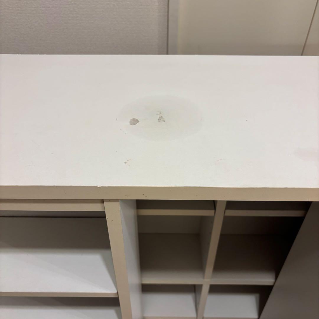 【送料と最低価格にて出品】ホワイト本棚 中型 オープンシェルフ