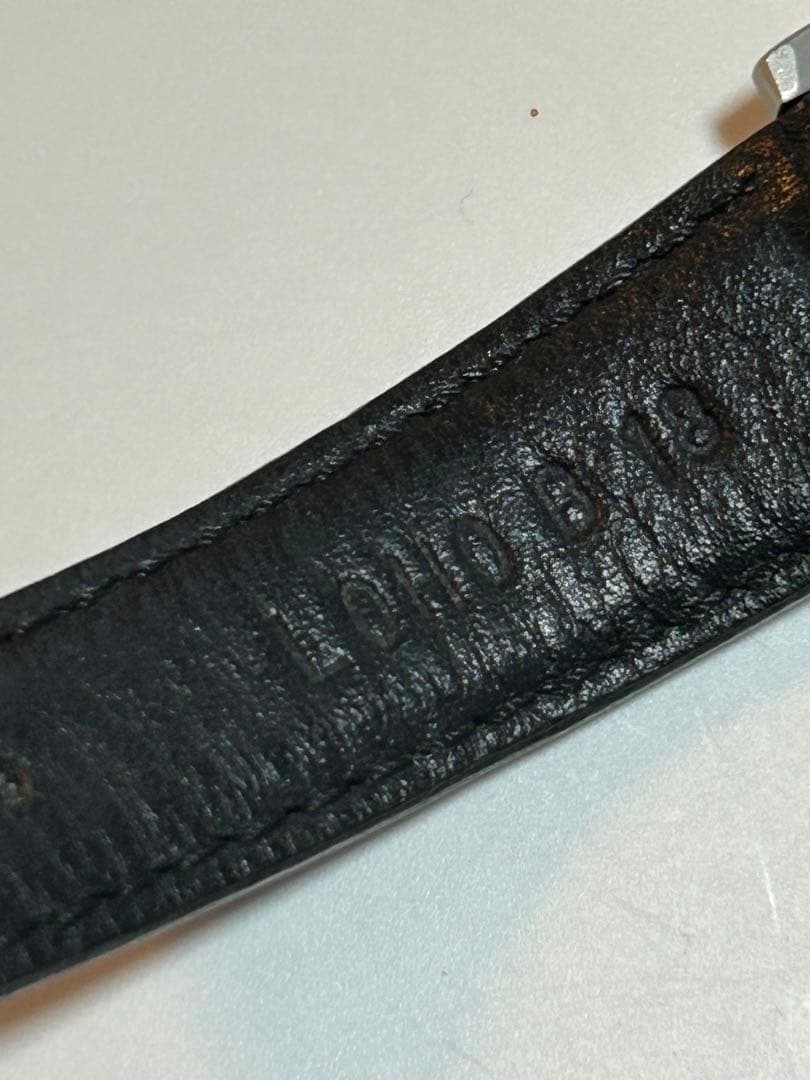 pizza　SEIKO シャリオ　黒文字盤 スティーブ・ジョブズ復刻版