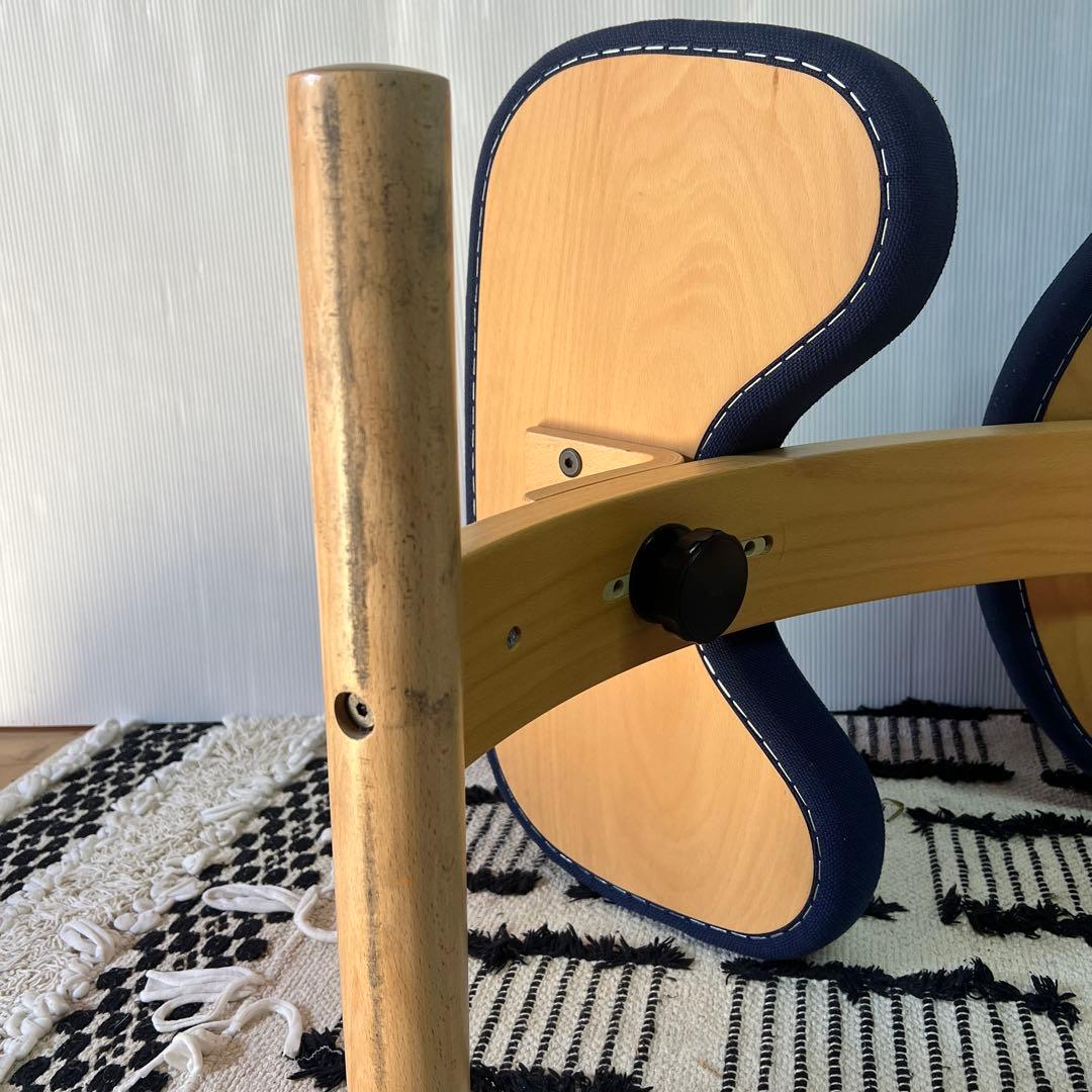 美品✨ Rybo リボ社 バランスイージー バランスチェア ネイビー 姿勢改善