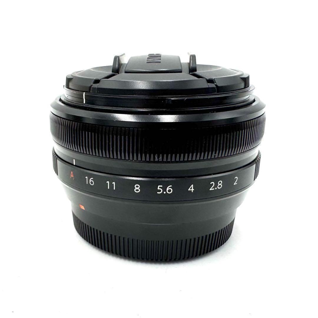 完動品 FUJIFILM XF 18mm F2 R 単焦点レンズ Xマウント
