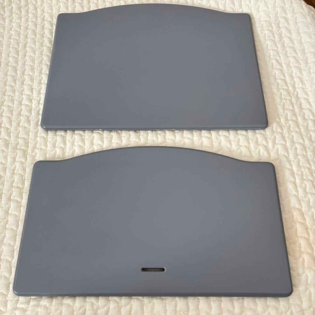 美品＊ストッケ　トリップ トラップ　ベビーチェア+ベビーセット　ストームグレー