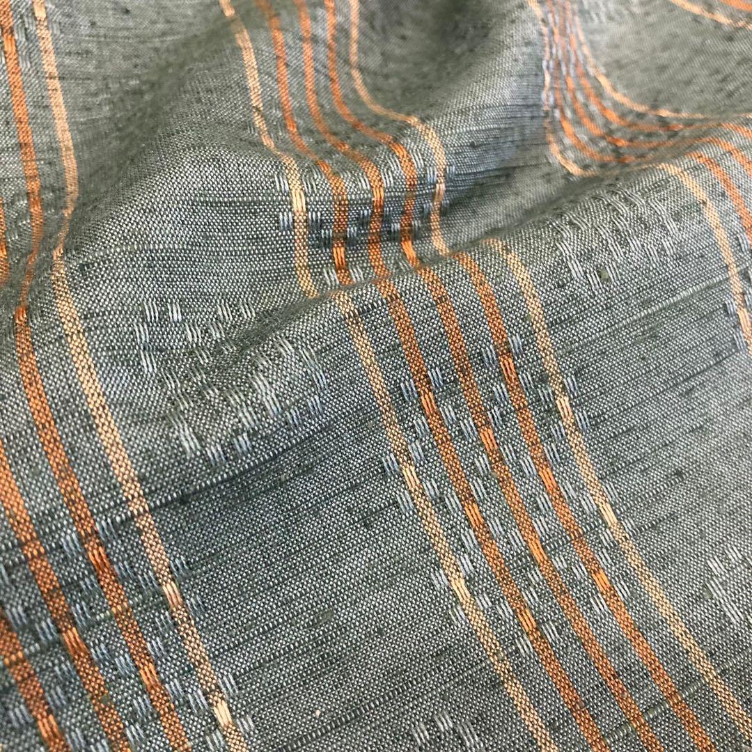 JNK M様　AK-3756 花織 越後花織 裄68 美しい花 ガード加工 正絹