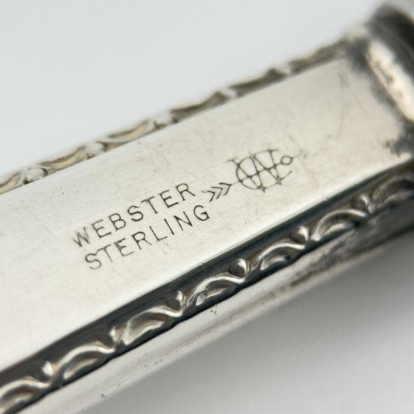 M1286 Vintage 1960s 純銀 WEBSTER レターオープナー