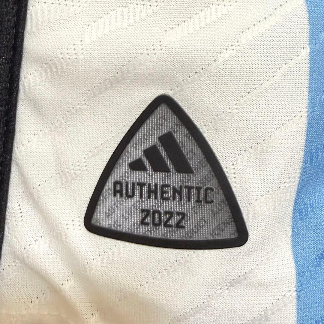 【タグ付き】アルゼンチン代表 オーセンティック ユニフォーム 3S メッシ L