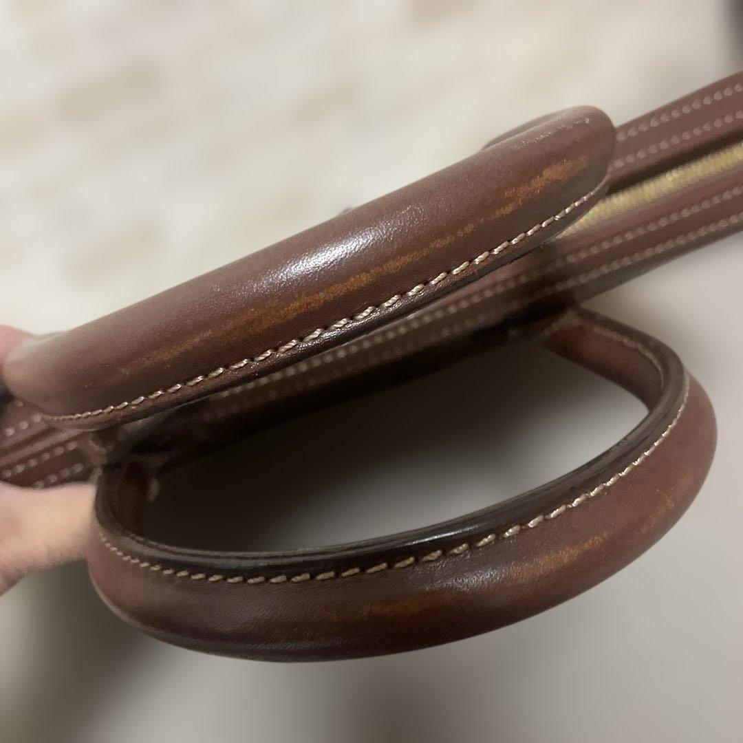 【美品】土屋鞄 コンフィオCONFFIO オイルヌメ ビジネスバッグ ブラウン