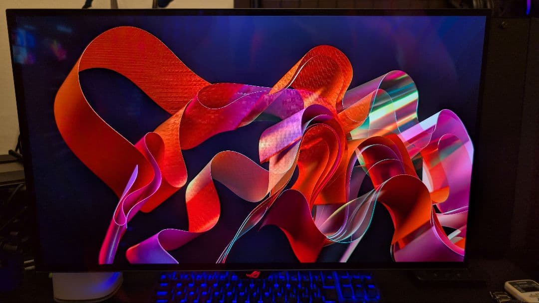 ASUS ROG 有機el ゲーミングモニター 240hz XG27ABDMG