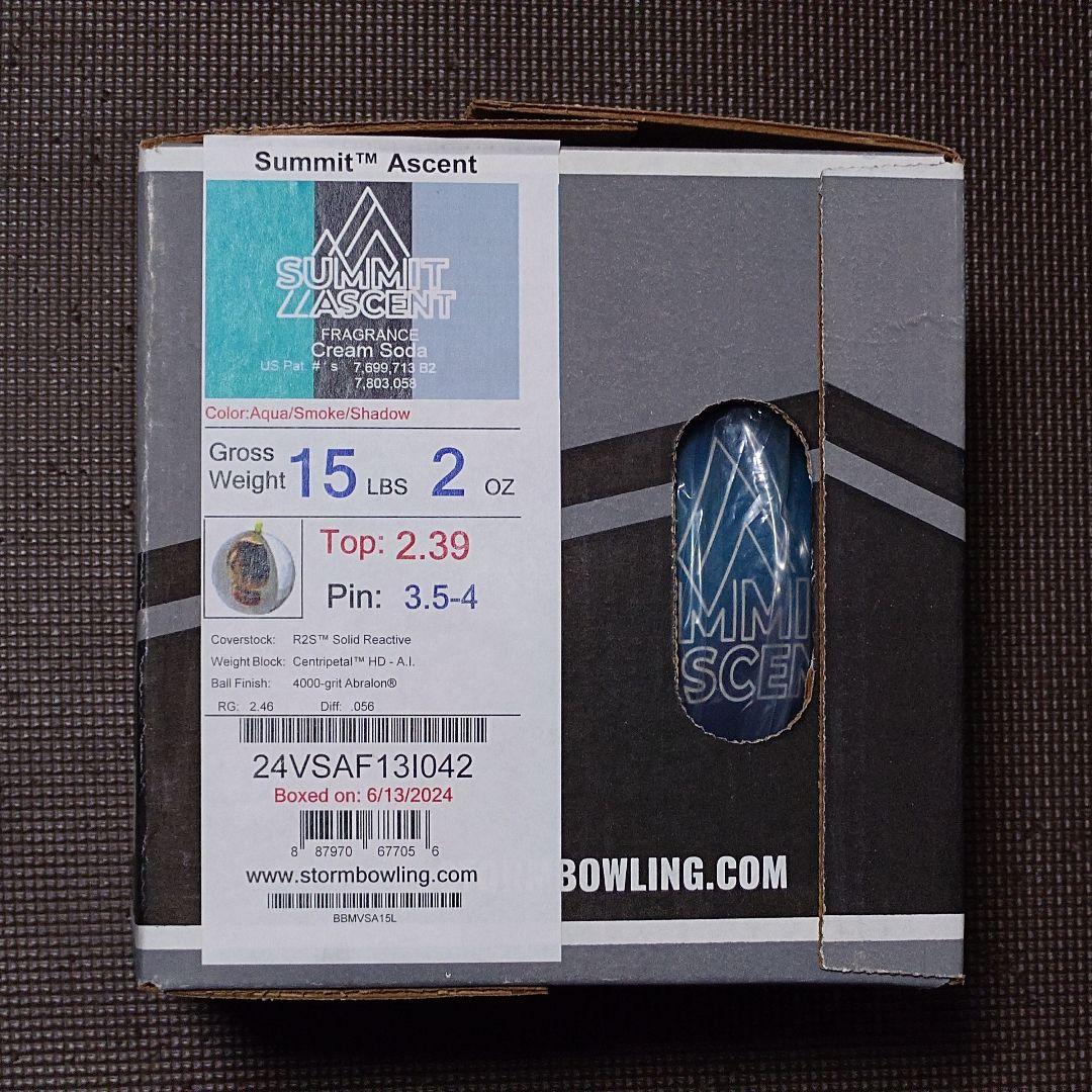 【新品】ストーム サミット・アセント 15ポンド2オンス