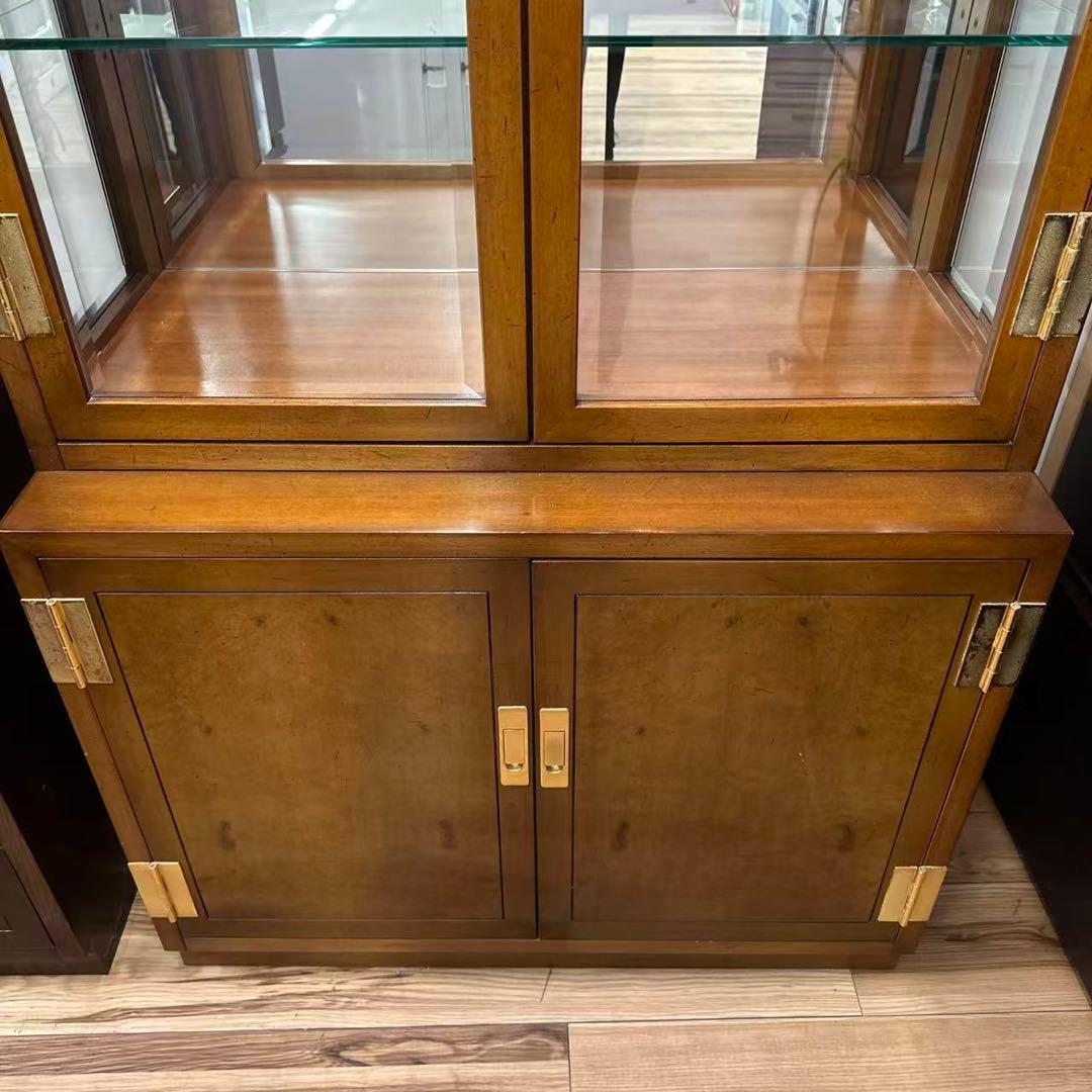 domani（ドマーニ）カリモク 最高級シリーズモーガントンキャビネット照明付き