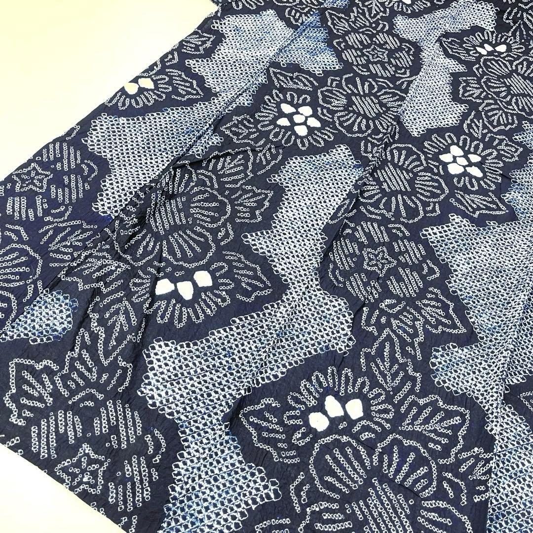 アッコです❣️ 【着物と帯 時流】Y25695◆本場有松鳴海絞り 浴衣◆