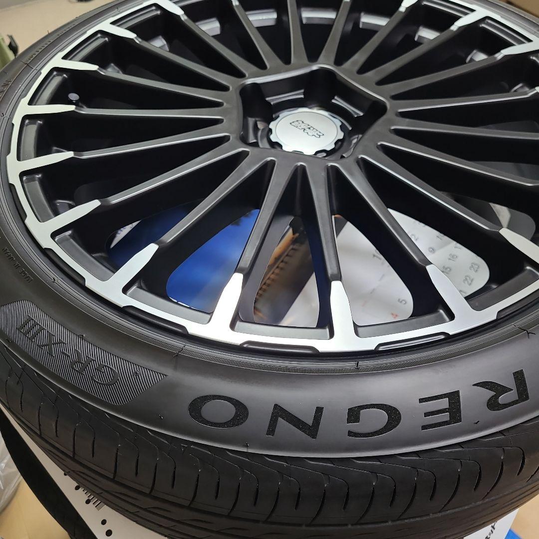 ZR-V無限19インチアルミホイール ブリジストン.レグノ(ホイールナット付き)