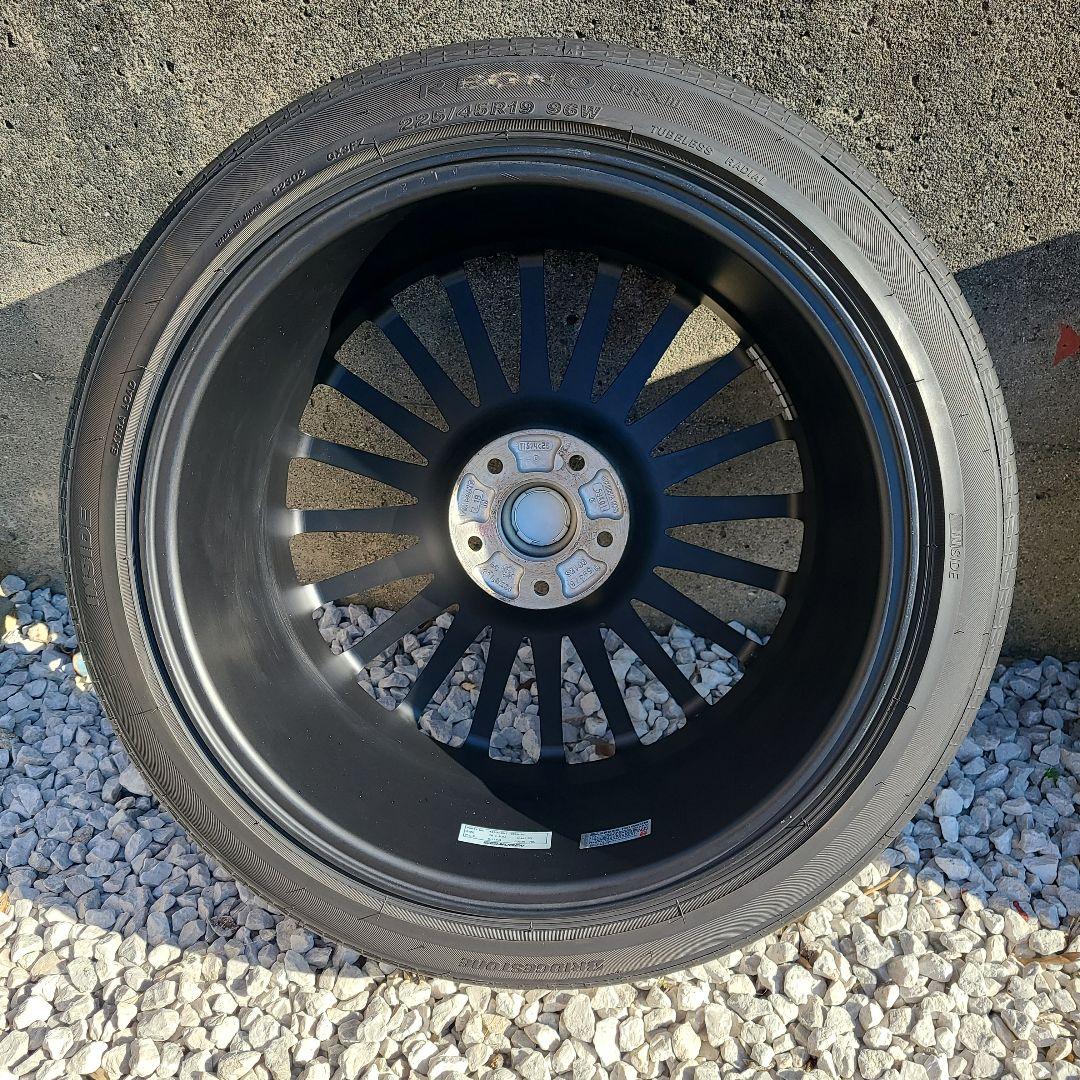 ZR-V無限19インチアルミホイール ブリジストン.レグノ(ホイールナット付き)