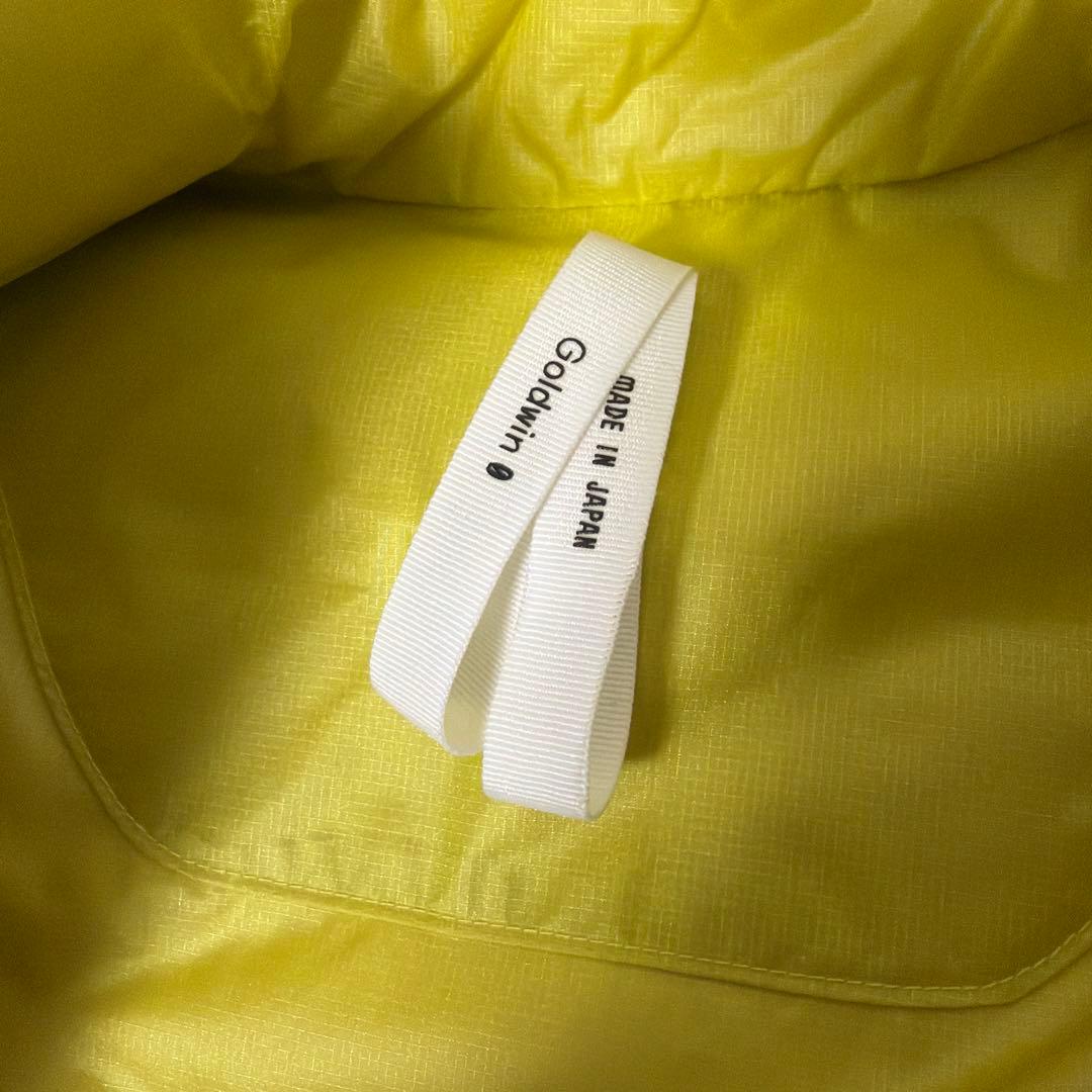Goldwin 0 イエロー ダウンジャケット