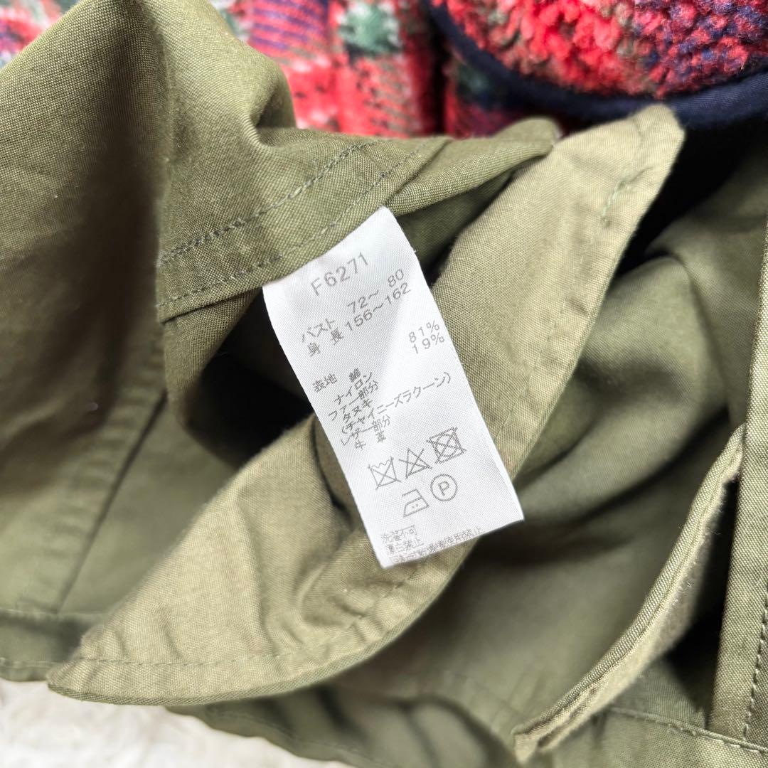 フレッドペリー リアルファー フィッシュテールパーカー モッズコート 8