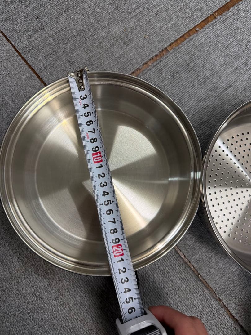 インコア　inkorフライパン小　スチーマー　キャセロール　セット