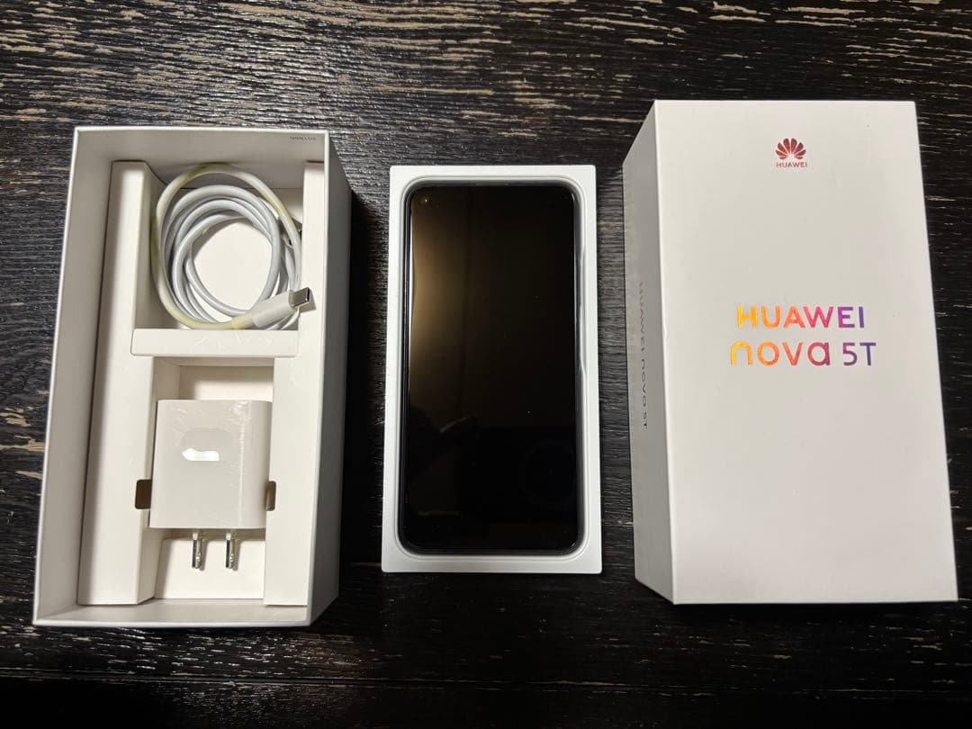HUAWEI nova 5T 本体　ブラック