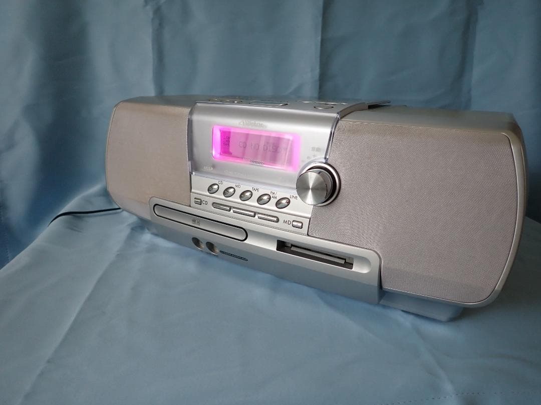 JVC Victor RC-A2 （シルバー）CD・MD・カセットデッキ