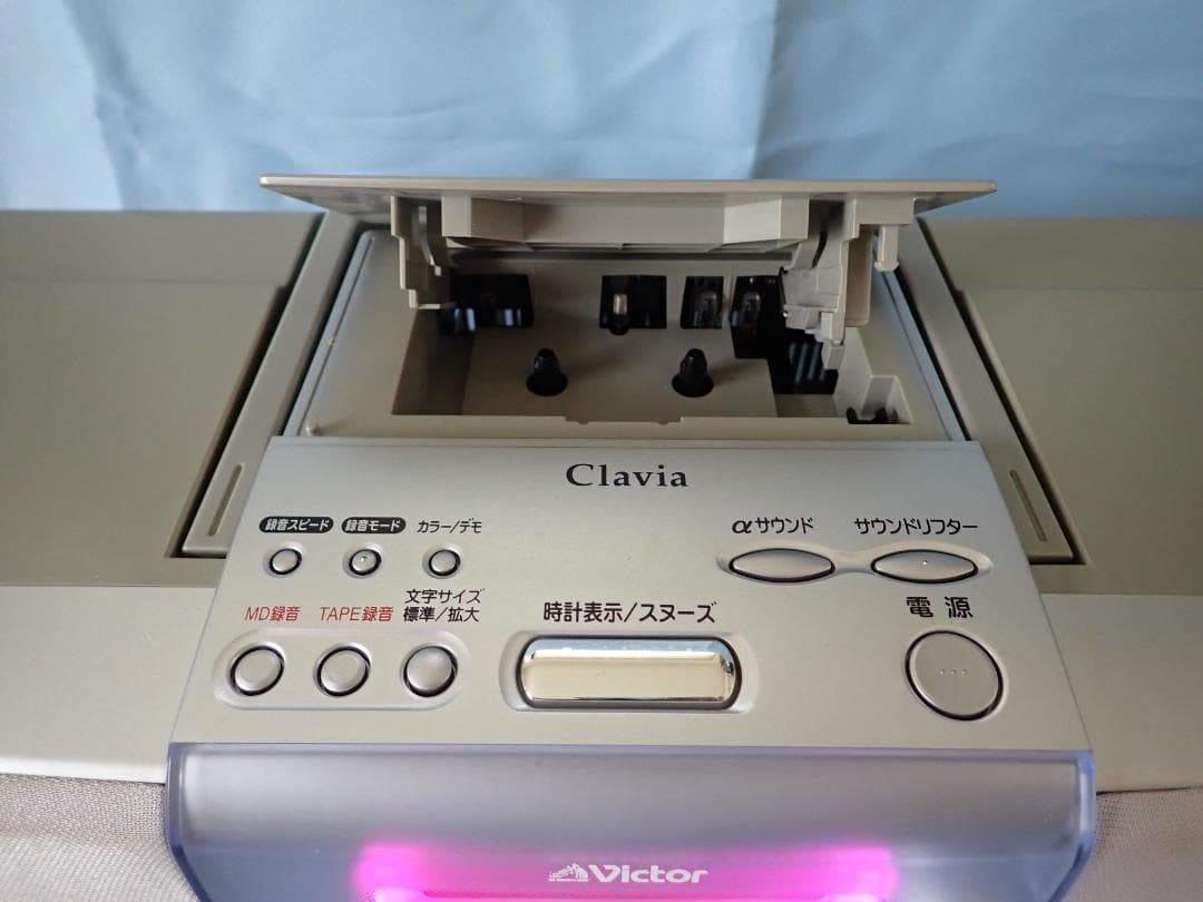 JVC Victor RC-A2 （シルバー）CD・MD・カセットデッキ