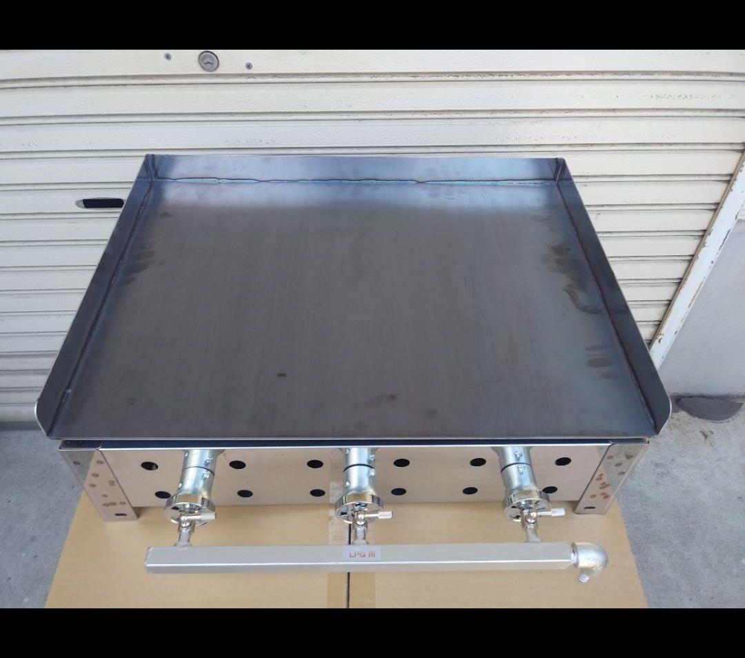 鉄板焼き　６ミリ鉄板　お好み焼きそば　学園文化祭　３辺フチ付　グリラー　キャンプ