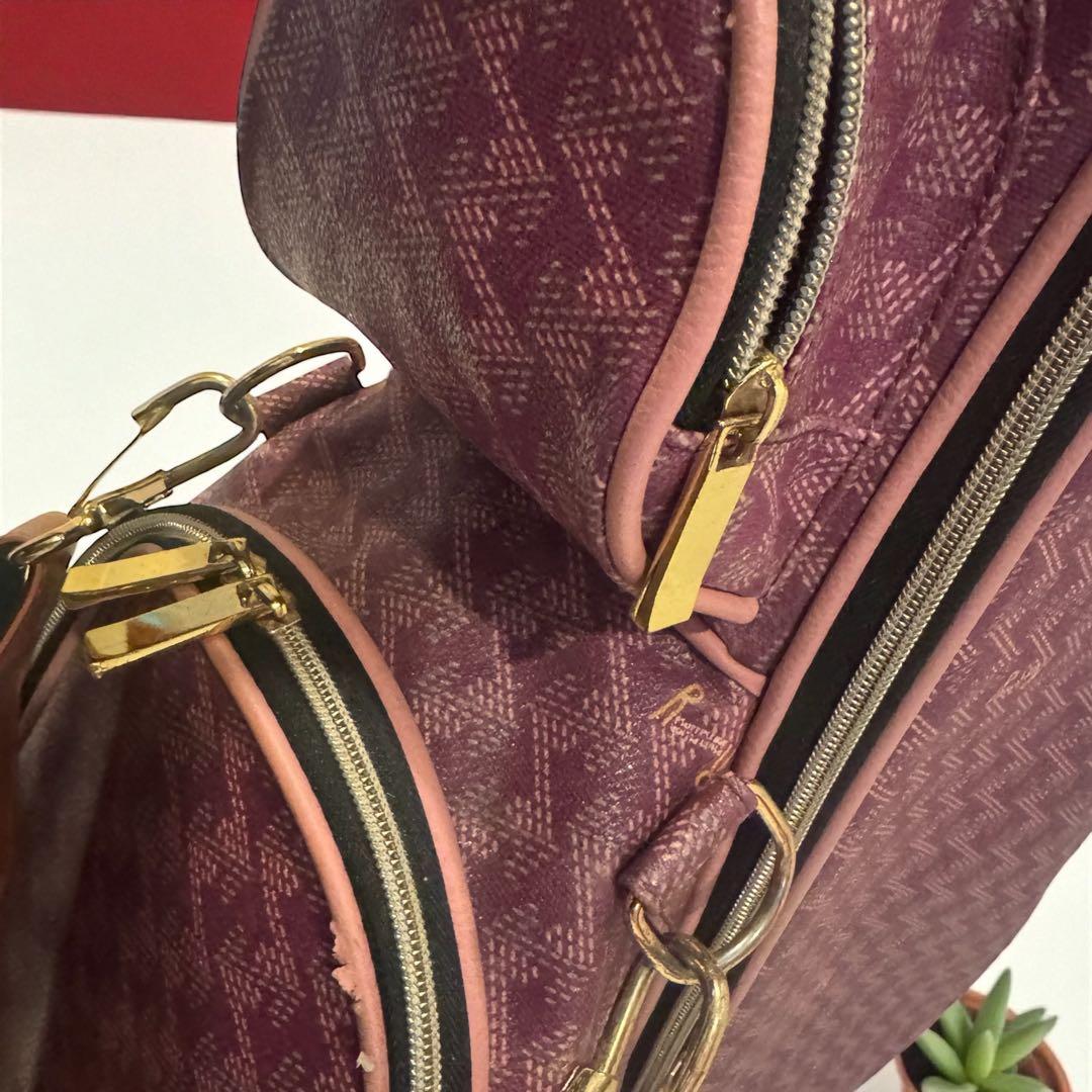 レザレクション　キャディバッグ　パープルピンク