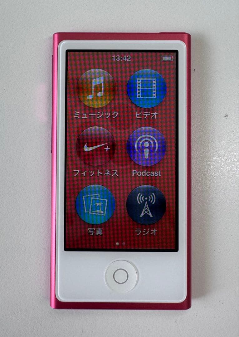 ★美品★アップル Apple iPod nano 第7世代 ピンク