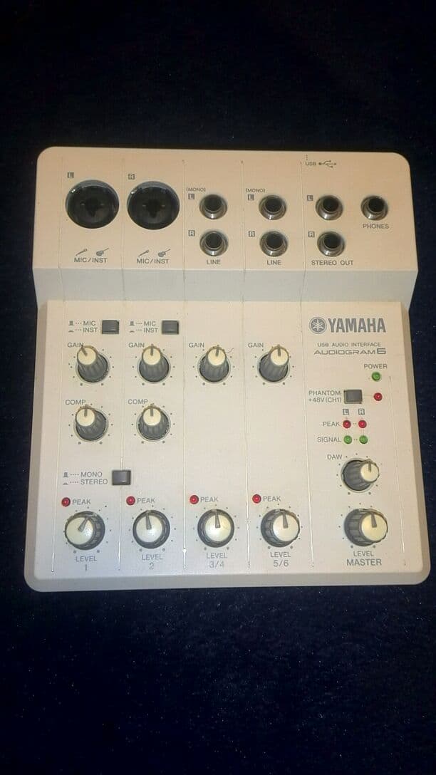 YAMAHA オーディオインターフェイス AUDIOGRAM6