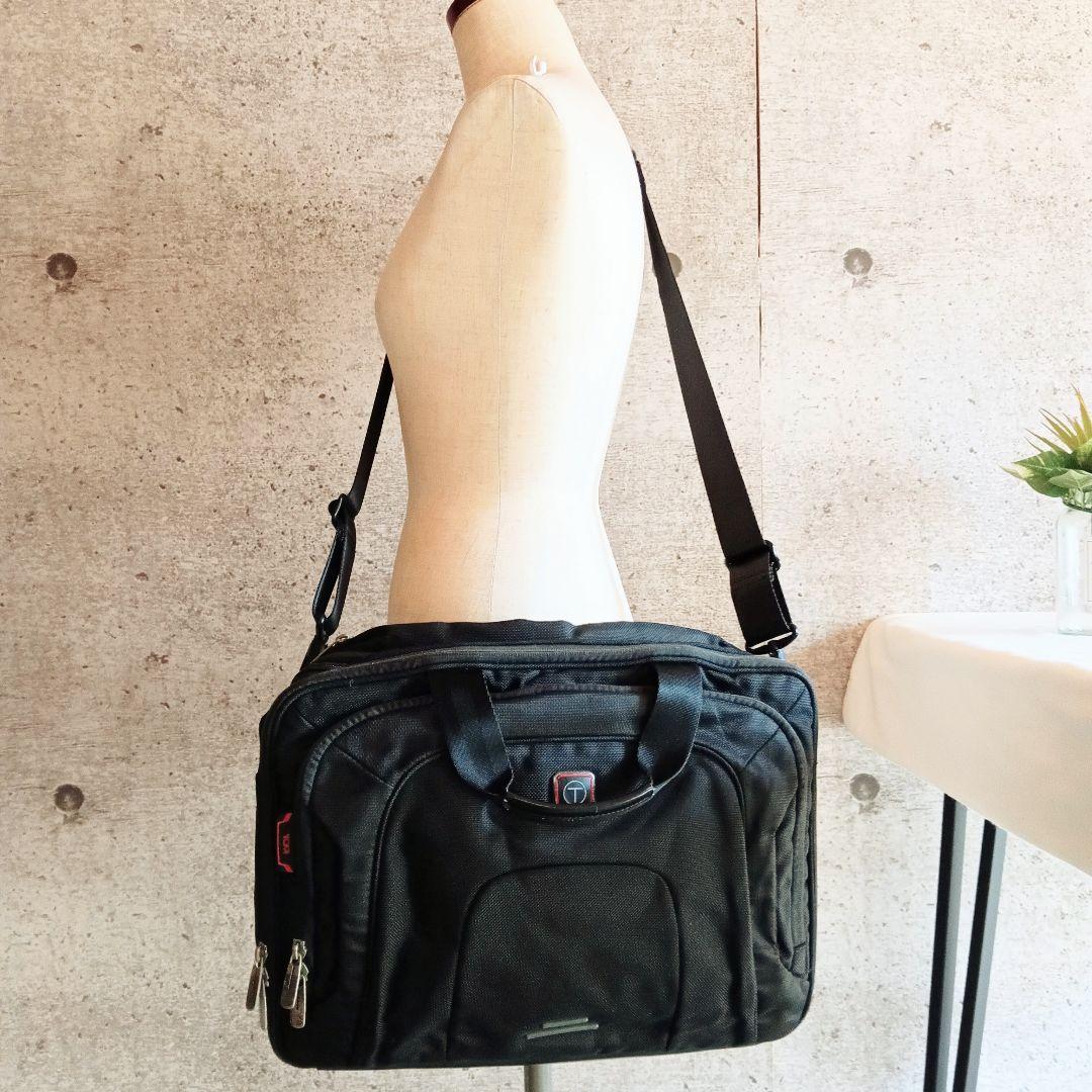 良品 TUMI 2way 大容量 ショルダー ボストンバッグ レディース メンズ